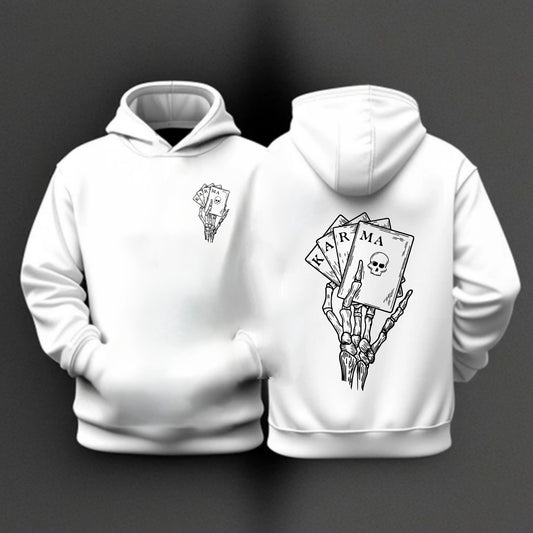 Hoodie mit Print KARMA