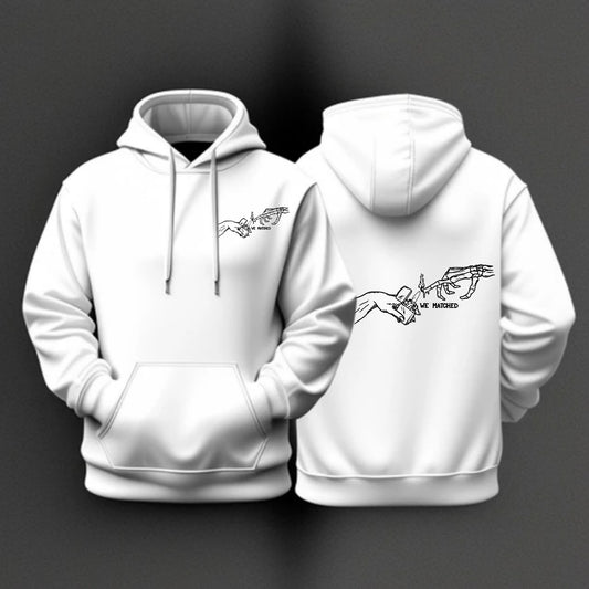 Hoodie mit Print We Matched