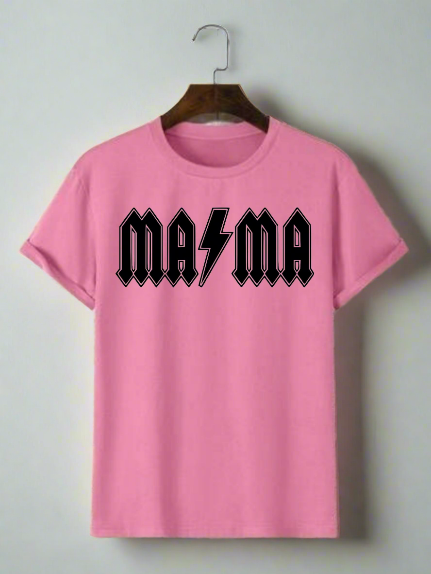 T-Shirt mit Schriftzug MAMA