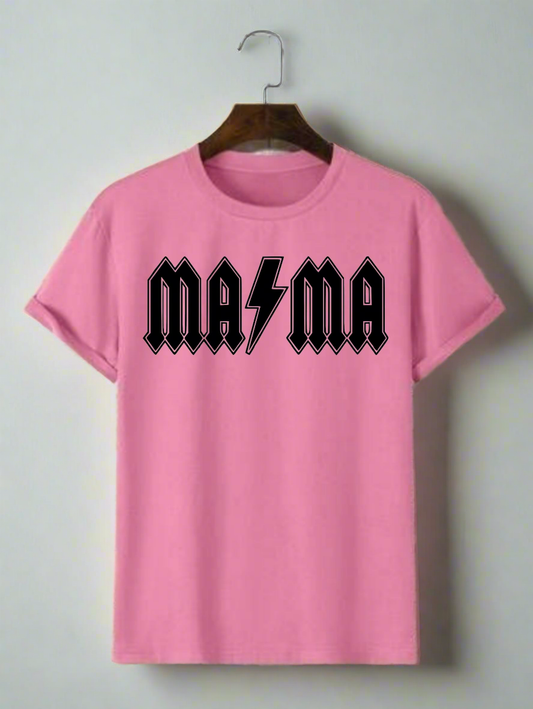 T-Shirt mit Schriftzug MAMA