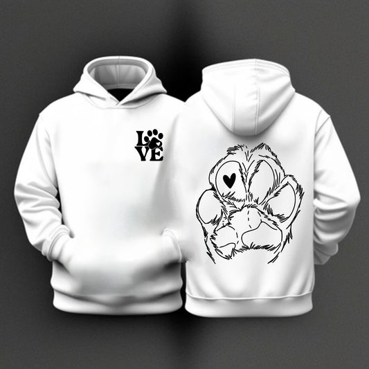 Hoodie mit Hundepfote