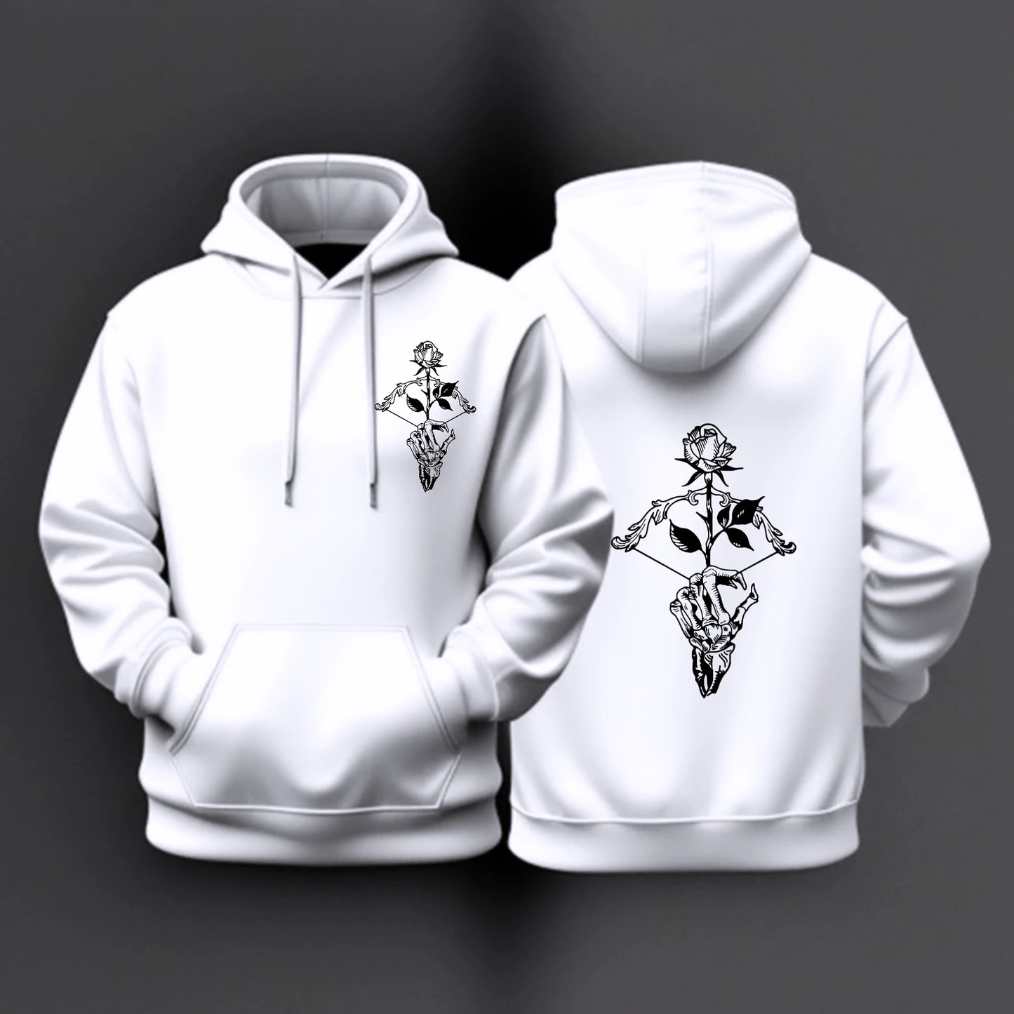 Hoodie mit Bogendesign