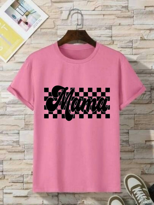 T-Shirt mit Print MAMA