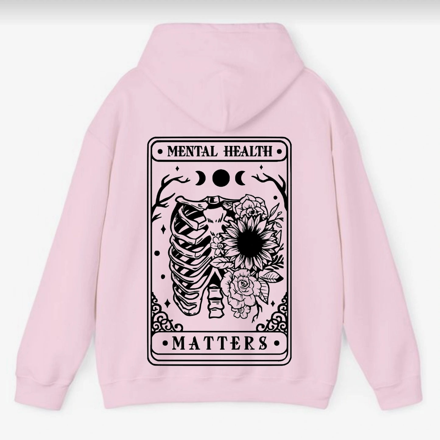 Hoodie mit Print Mental Health Matters