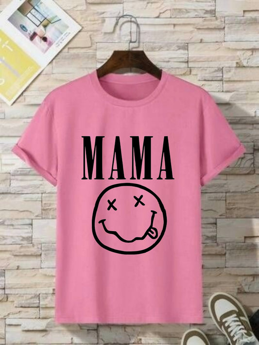 T-Shirt mit Print MAMA